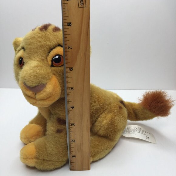Disney The Lion King Simba Cub Yellow Gold Plush Stuffed Animal Kid Children Toy - Picture 12 of 12